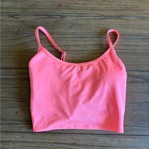 NWT: PINK Victoria's Secret Stylish Neon Pink Sports Bra Size XS